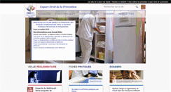Desktop Screenshot of espace-droit-prevention.com